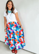 Load image into Gallery viewer, Rainbow Scales Maxi Skirt