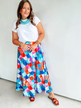 Load image into Gallery viewer, Rainbow Scales Maxi Skirt