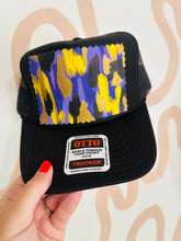 Load image into Gallery viewer, Gameday Abstract Patch Trucker Hat