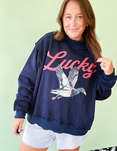 Load image into Gallery viewer, Lucky Duck Mockneck