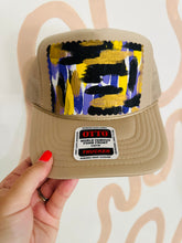 Load image into Gallery viewer, Gameday Abstract Patch Trucker Hat
