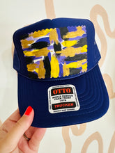 Load image into Gallery viewer, Gameday Abstract Patch Trucker Hat