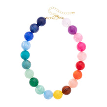 Load image into Gallery viewer, Multi Color Beaded Necklace