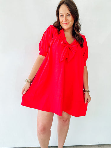 Red Sailor Dress