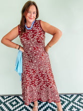 Load image into Gallery viewer, Camel Paisley Maxi Dress