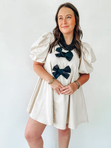 Ivory Bow Dress