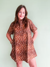 Load image into Gallery viewer, Fawn Printed Dress