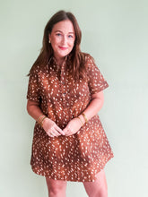 Load image into Gallery viewer, Fawn Printed Dress