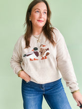 Load image into Gallery viewer, Oatmeal Duck Sweater