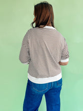 Load image into Gallery viewer, Striped Banded Top