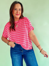 Load image into Gallery viewer, Ribbed Striped Top