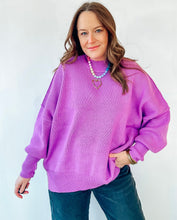 Load image into Gallery viewer, Violet Oversized Sweater