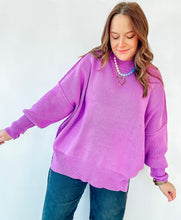 Load image into Gallery viewer, Violet Oversized Sweater