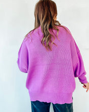 Load image into Gallery viewer, Violet Oversized Sweater