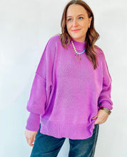 Load image into Gallery viewer, Violet Oversized Sweater