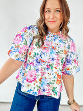 Load image into Gallery viewer, Daisy Peplum Top