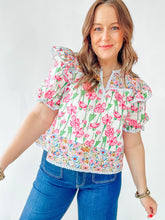 Load image into Gallery viewer, Multi Print Floral Top