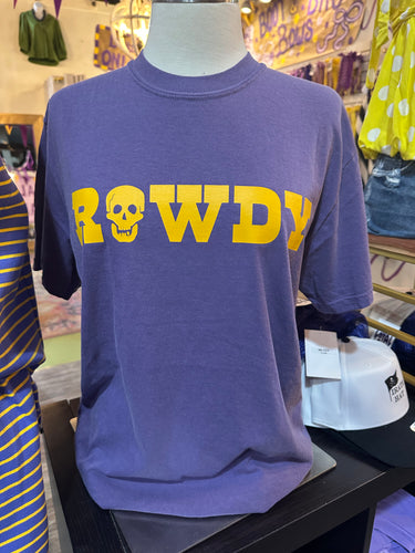 Dark Purple Rowdy T-shirt