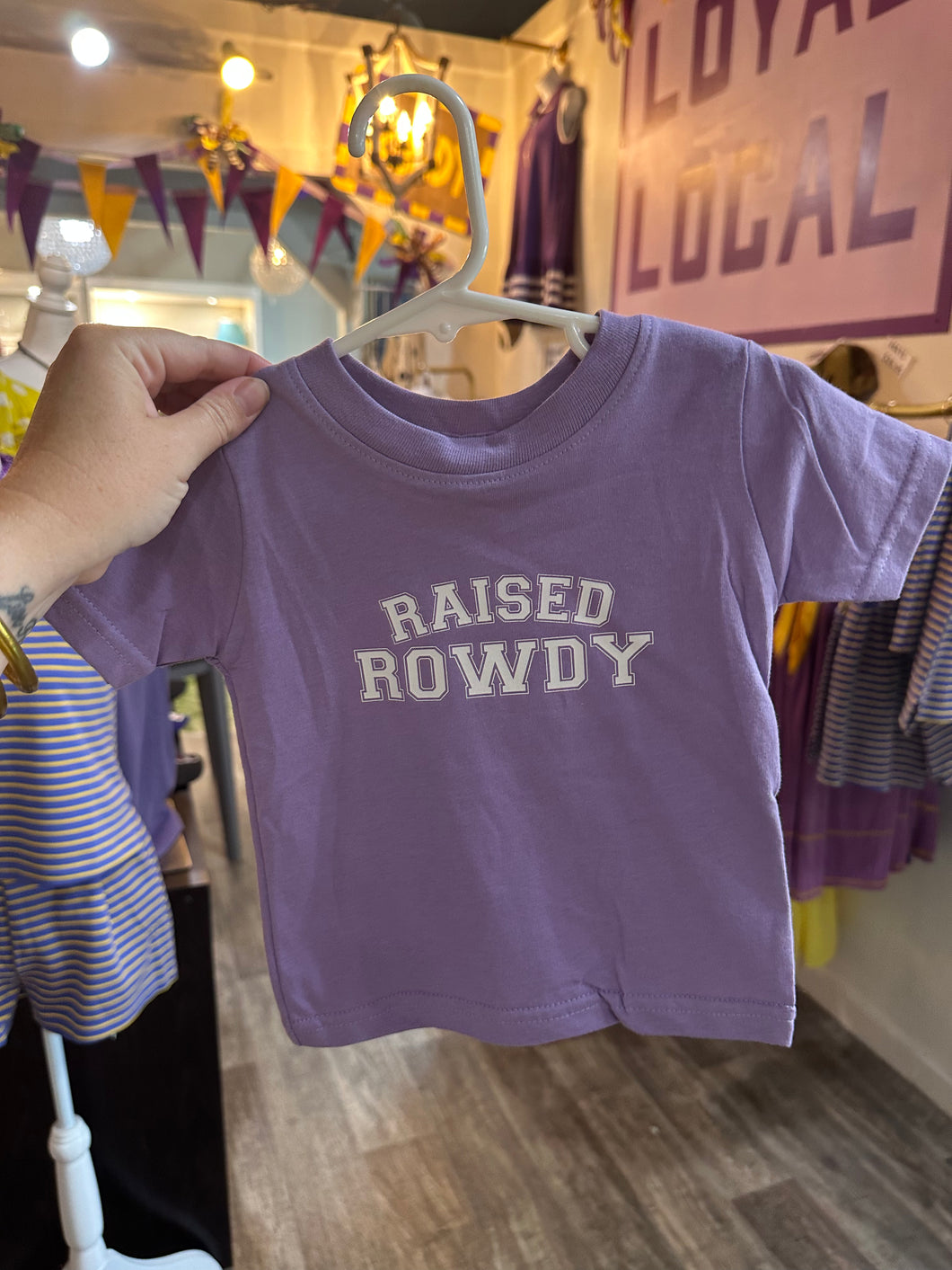 Raised Rowdy Infant T-shirt