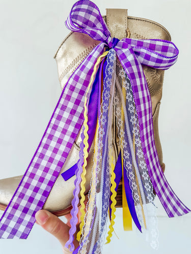 Clip On Boot Bows