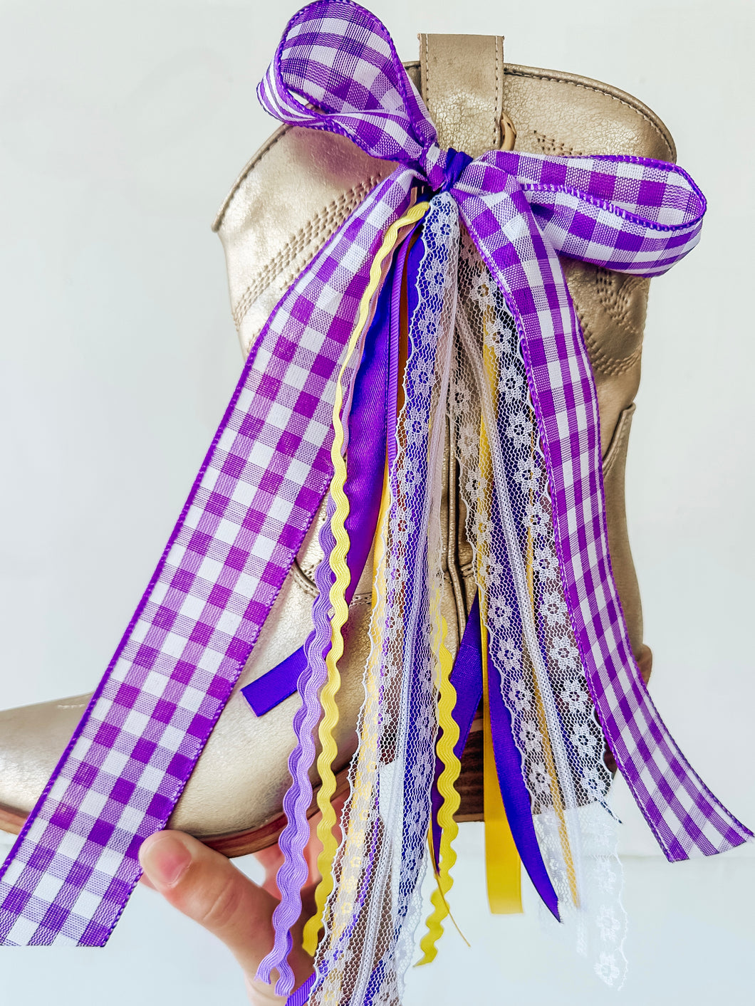 Clip On Boot Bows