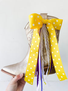 Clip On Boot Bows