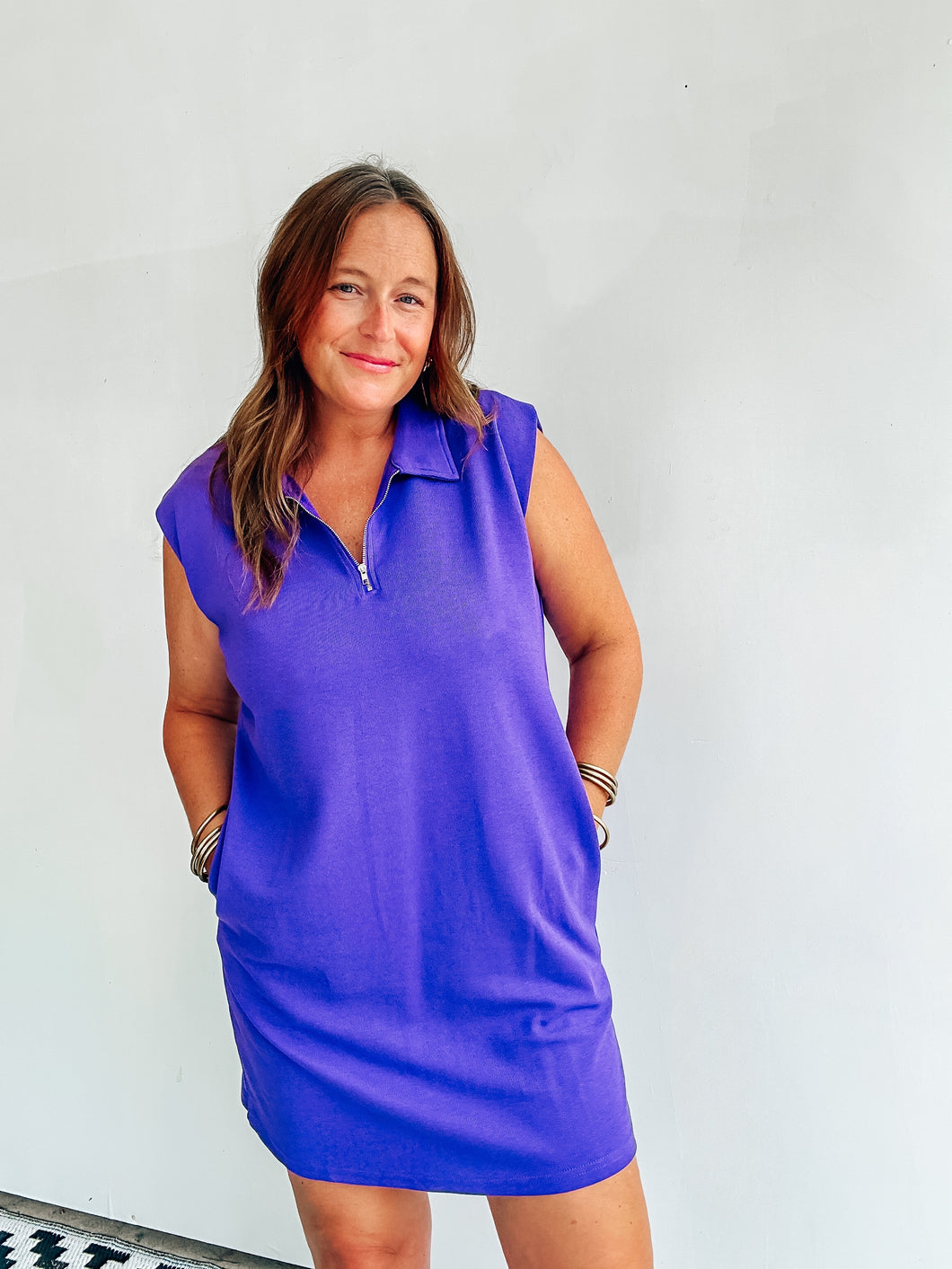 Purple Athletic Dress