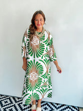 Load image into Gallery viewer, Green Printed Midi