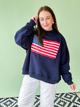 Load image into Gallery viewer, USA Reversible Mock Neck