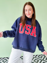 Load image into Gallery viewer, USA Reversible Mock Neck