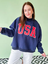 Load image into Gallery viewer, USA Reversible Mock Neck
