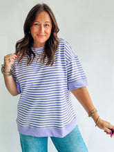 Load image into Gallery viewer, Striped Oversized Top