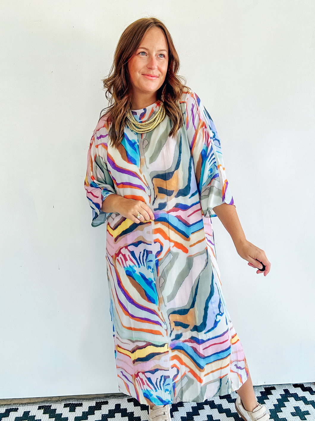 Groovy Multicolor Dress