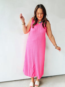 Textured Maxi Dress (3 Colors)