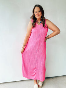 Textured Maxi Dress (3 Colors)
