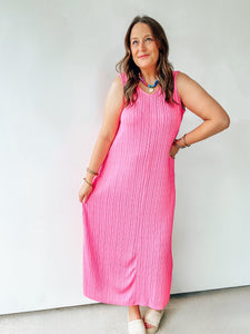 Textured Maxi Dress (3 Colors)
