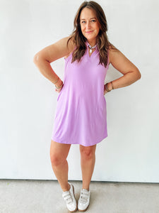 Wrinkle Free Sleeveless Shift Dress
