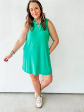 Load image into Gallery viewer, Wrinkle Free Sleeveless Shift Dress