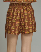 Load image into Gallery viewer, Floral Print Skort