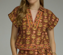 Load image into Gallery viewer, Floral Print Top
